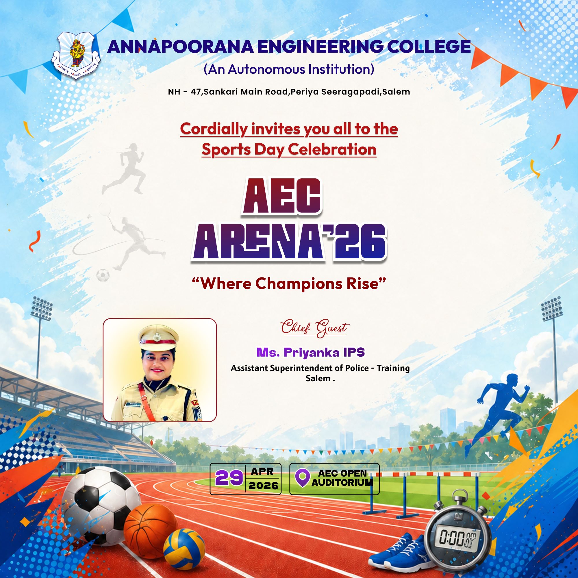 AEC ARENA ’26 – Sports Day Celebration