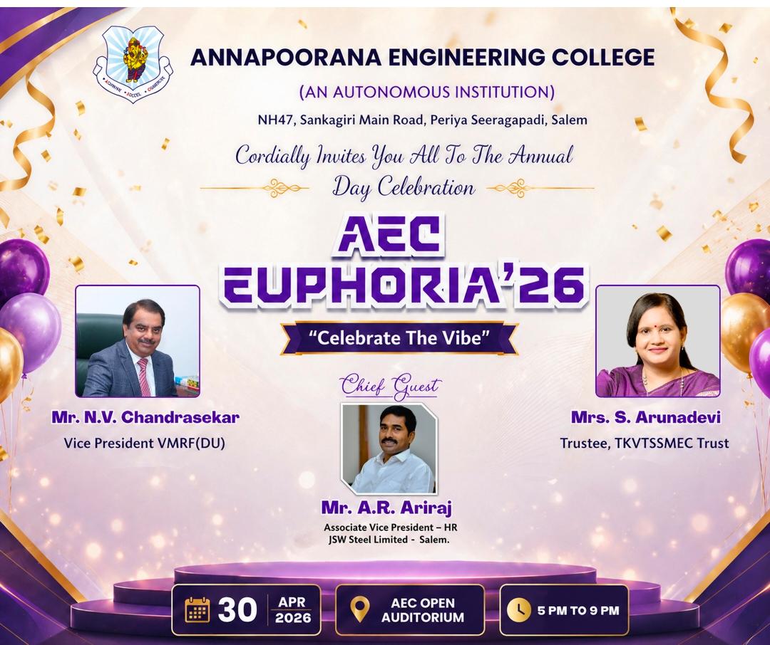 AEC Euphoria’26 – Annual Day Celebration