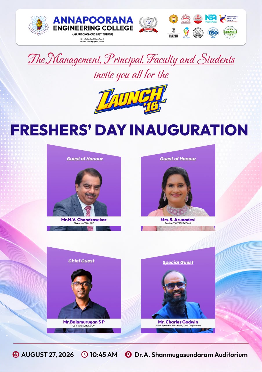LAUNCH ’16 | A New Chapter Begins at AEC